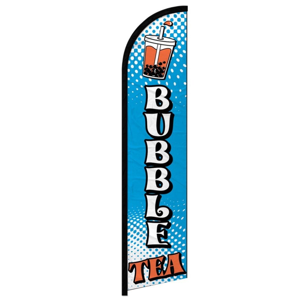Bubble Tea Windless Banner Flag - Flags Importer