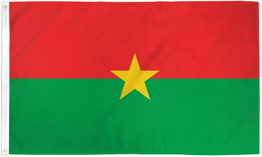 Burkina Faso Flag 2x3ft Poly - Flags Importer