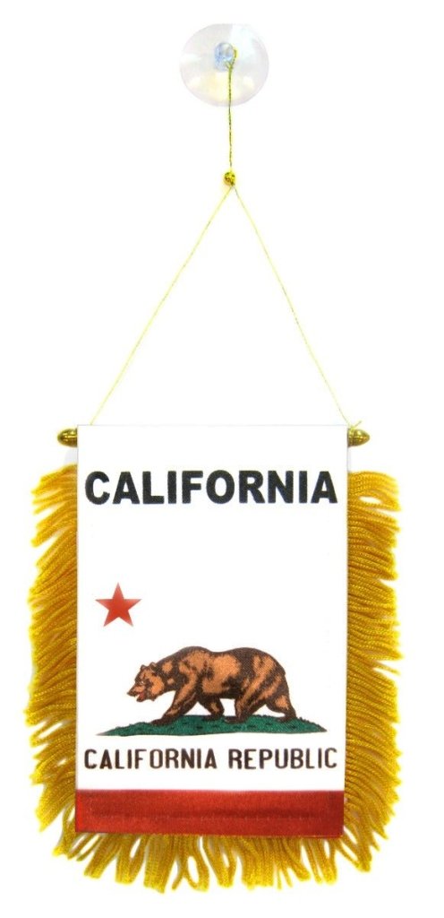 California Mini Banner - Flags Importer