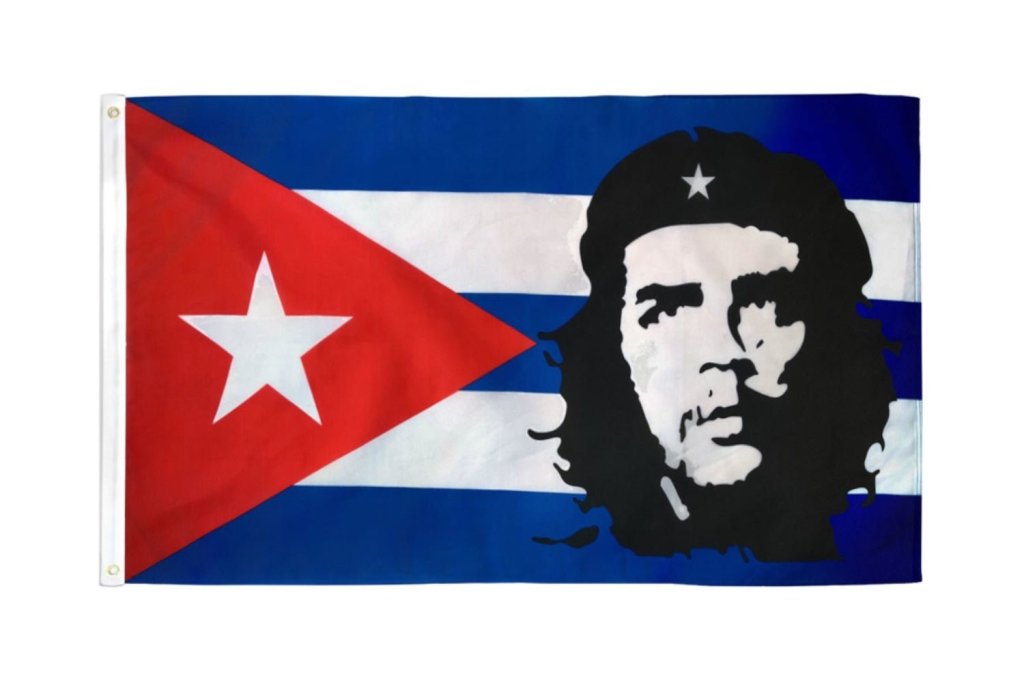 Che Guevara (Cuba) Flag 3x5ft Poly - Flags Importer