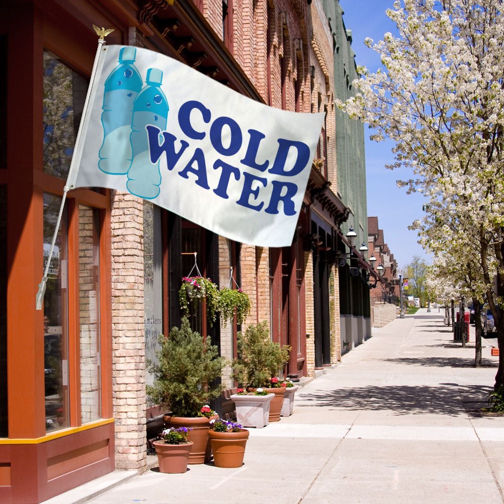 Cold Water Flag 3x5ft Poly - Flags Importer