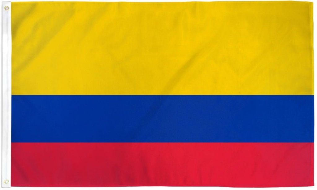 Colombia Flag 2x3ft Poly - Flags Importer