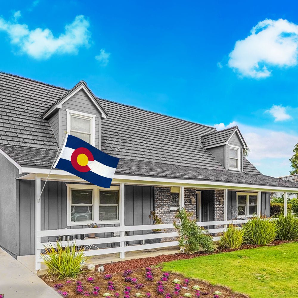 Colorado Flag 3x5ft Poly - Flags Importer
