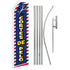 Cortes De Pelo Super Flag & Pole Kit - Flags Importer