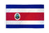Costa Rica Flag 2x3ft Poly - Flags Importer