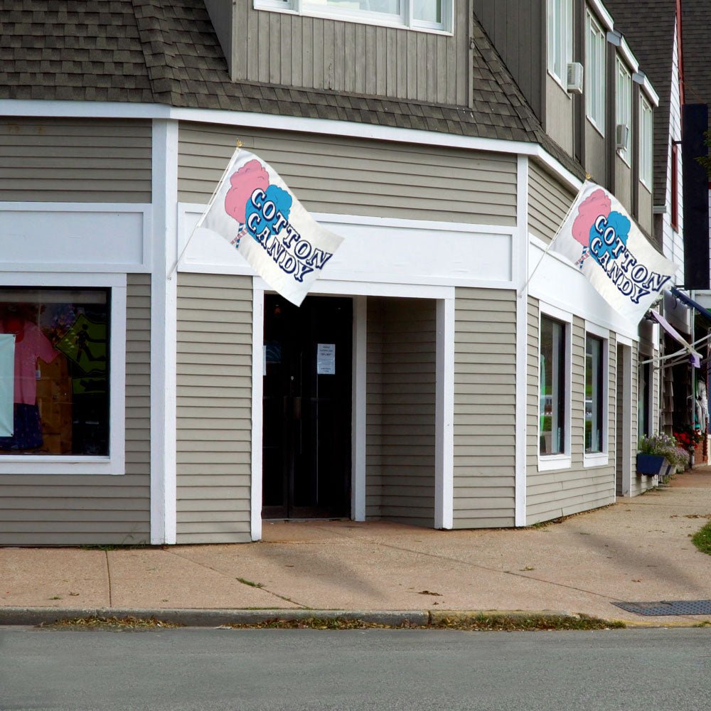 Cotton Candy Flag 3x5ft Poly - Flags Importer