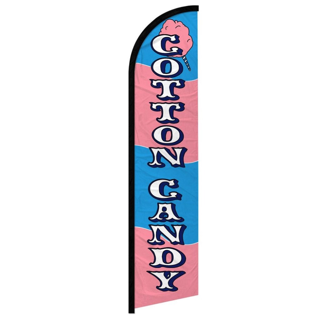 Cotton Candy Windless Banner Flag - Flags Importer