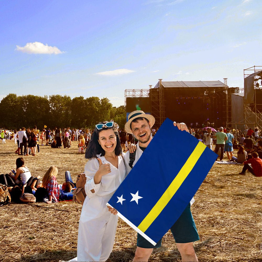 Curacao Flag 2x3ft Poly - Flags Importer