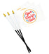 Custom 4x6in Stick Flags - Flags Importer