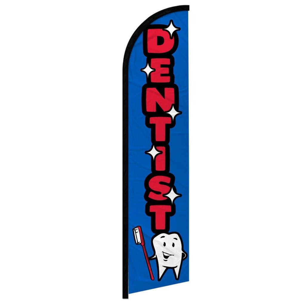 Dentist Windless Banner Flag - Flags Importer