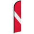 Diver Windless Banner Flag - Flags Importer