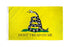 Don't Tread On Me Gadsden (Yellow) Flag 2x3ft Poly - Flags Importer