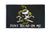 Don't Tread On Me Pirate Gadsden Flag 3x5ft Poly - Flags Importer