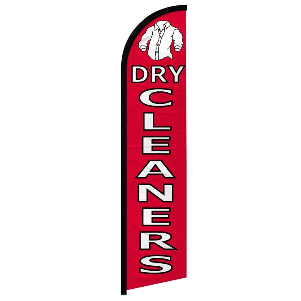 Dry Cleaners Windless Banner Flag - Flags Importer