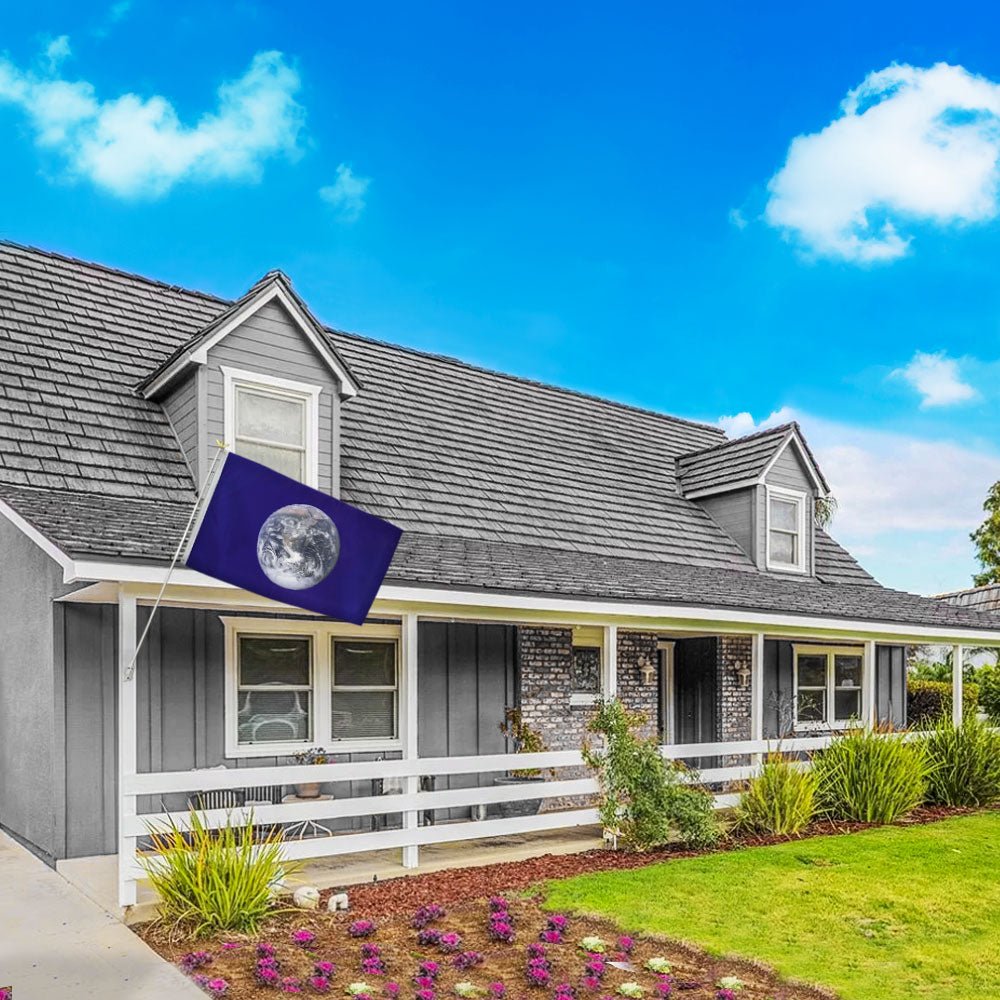 Earth Flag 3x5ft Poly - Flags Importer