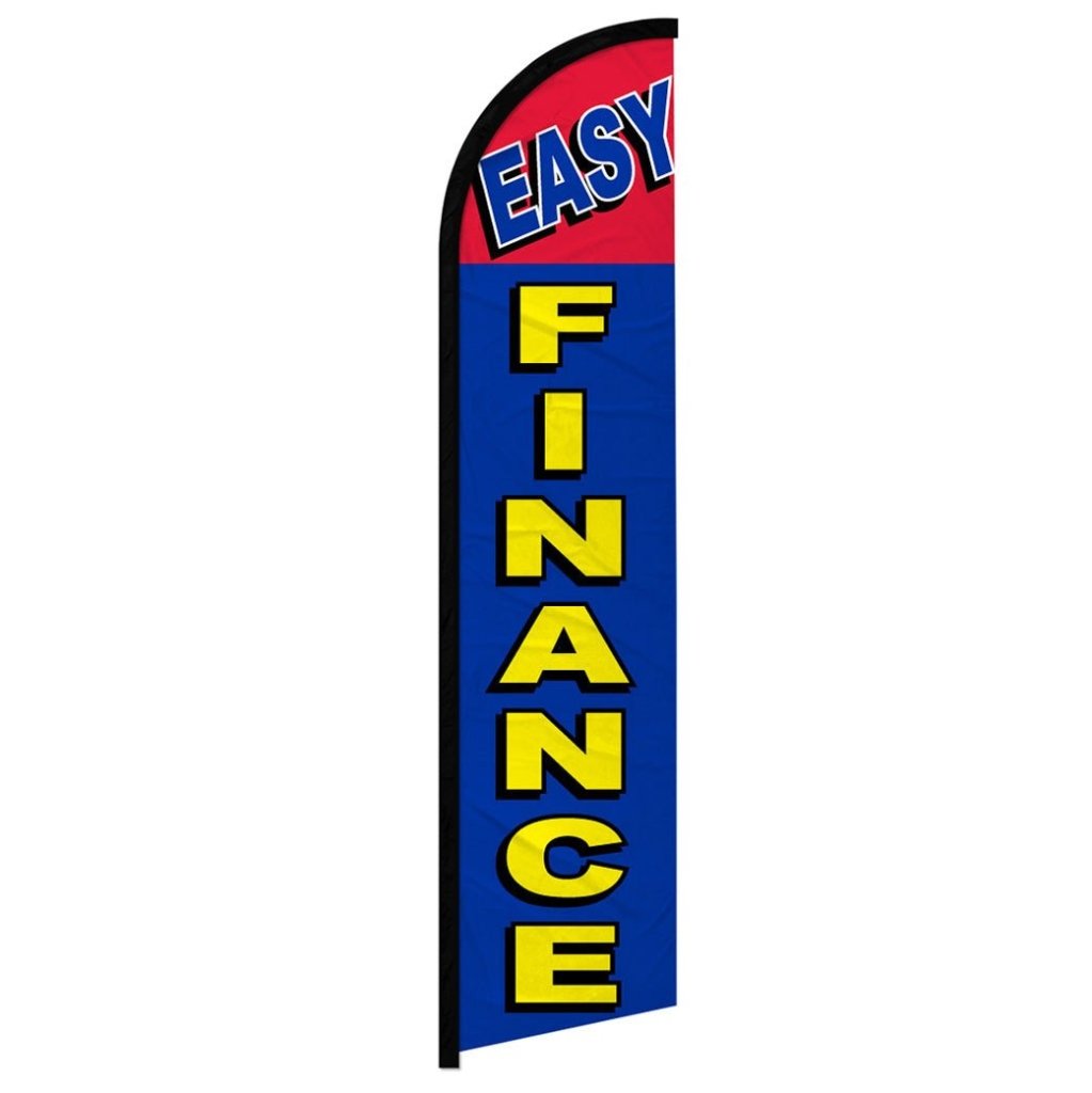 Easy Finance Windless Banner Flag - Flags Importer