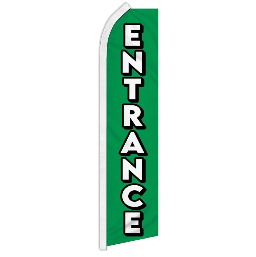 Entrance (Green) Super Flag - Flags Importer