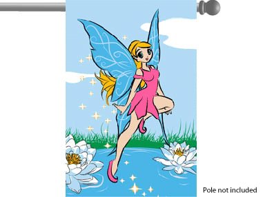 Fairy Garden Flag (24x36in) - Flags Importer