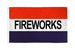 Fireworks (RWB) Flag 3x5ft Poly - Flags Importer