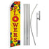 Flowers Super Flag & Pole Kit - Flags Importer