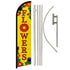 Flowers Windless Banner Flag & Pole Kit - Flags Importer