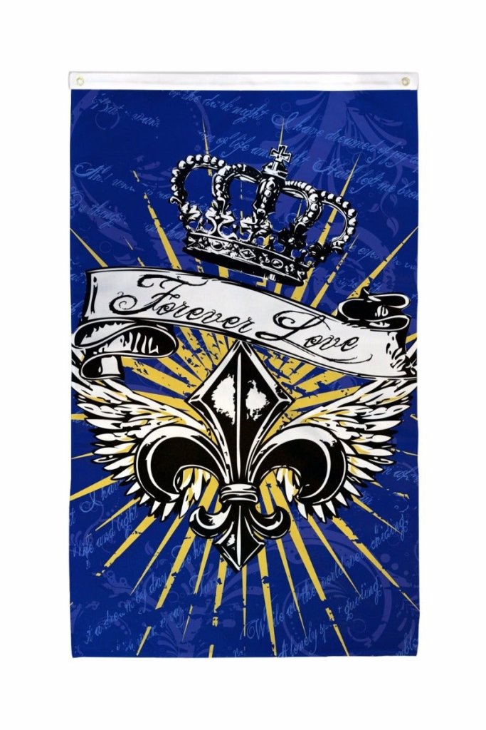 Forever Love Flag 3x5ft Poly - Flags Importer