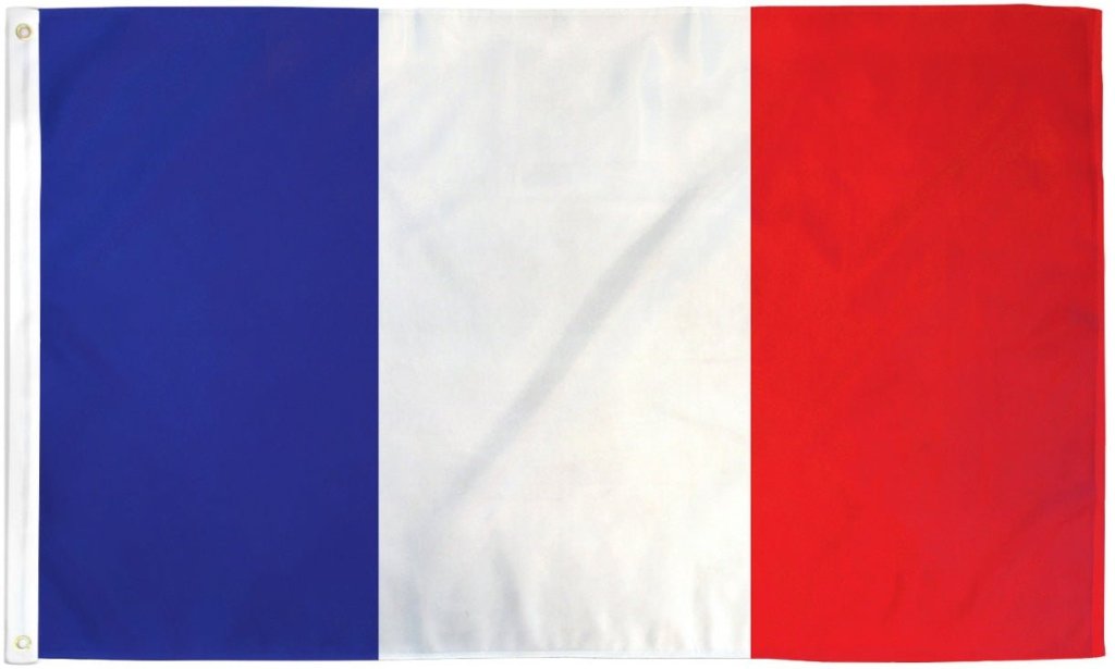 France Flag 3x5ft Poly - Flags Importer
