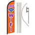 Free Wifi Windless Banner Flag & Pole Kit - Flags Importer