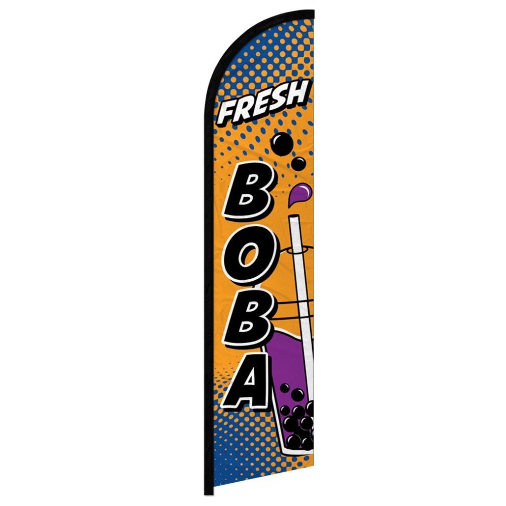 Fresh Boba Windless Banner Flag - Flags Importer