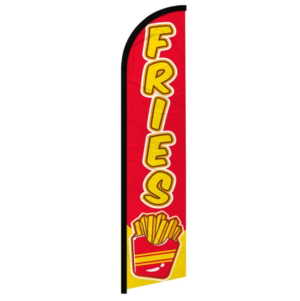 Fries Windless Banner Flag - Flags Importer