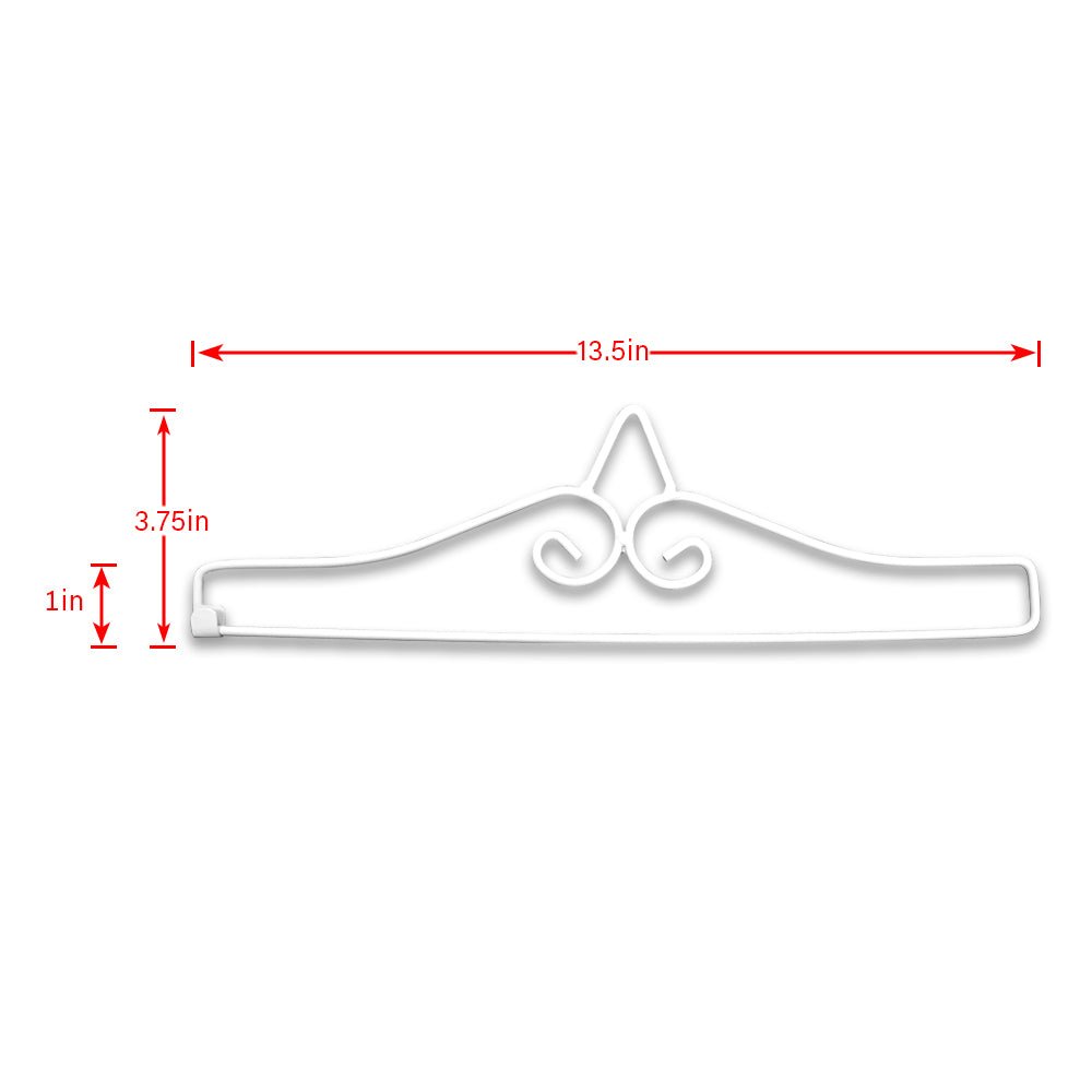 Garden Flag Wall Hanger (White) - Flags Importer