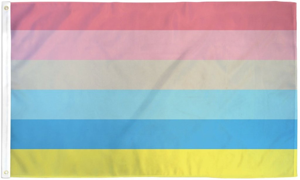 Genderflux Flag 3x5ft Poly - Flags Importer