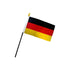 Germany 4x6in Stick Flag - Flags Importer