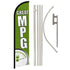 Great MPG Windless Banner Flag & Pole Kit - Flags Importer