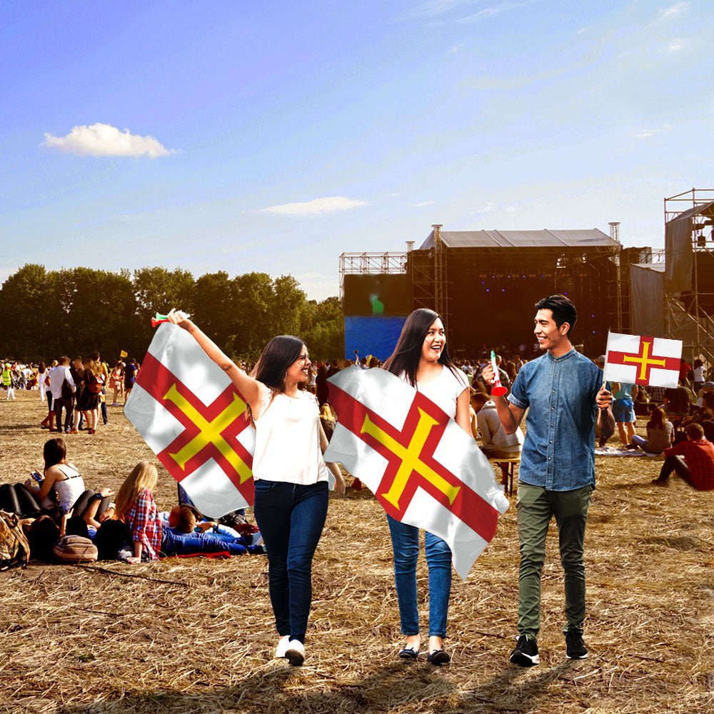 Guernsey Flag 3x5ft Poly - Flags Importer