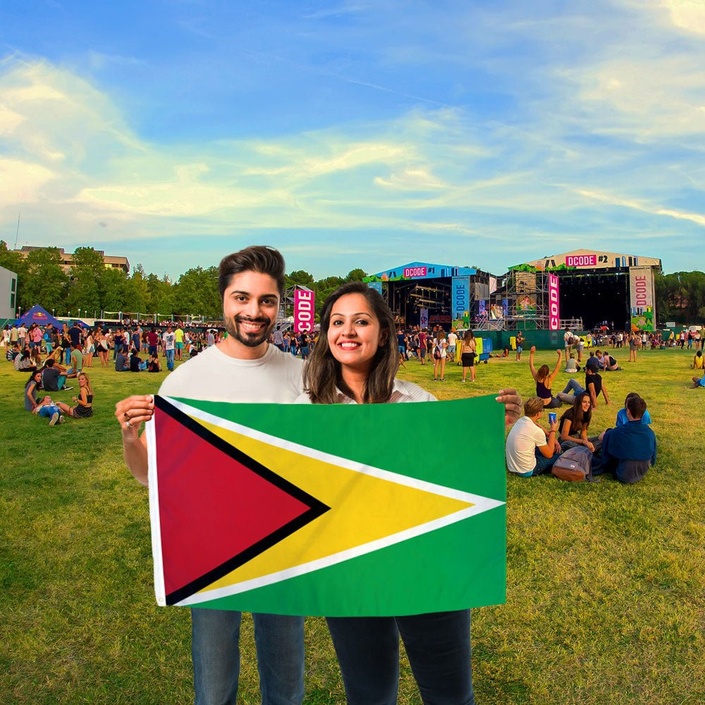 Guyana Flag 2x3ft Poly - Flags Importer