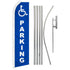 Handicapped Parking Super Flag & Pole Kit - Flags Importer