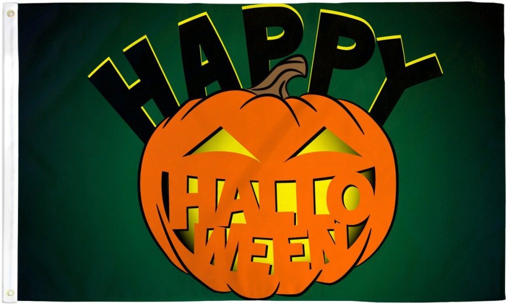 Happy Halloween Flag 3x5ft Poly - Flags Importer