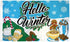 Hello Winter Flag 3x5ft Poly - Flags Importer