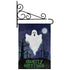 H&G Studios Ghostly Greetings (Halloween) 12x18in Garden Flag - Flags Importer