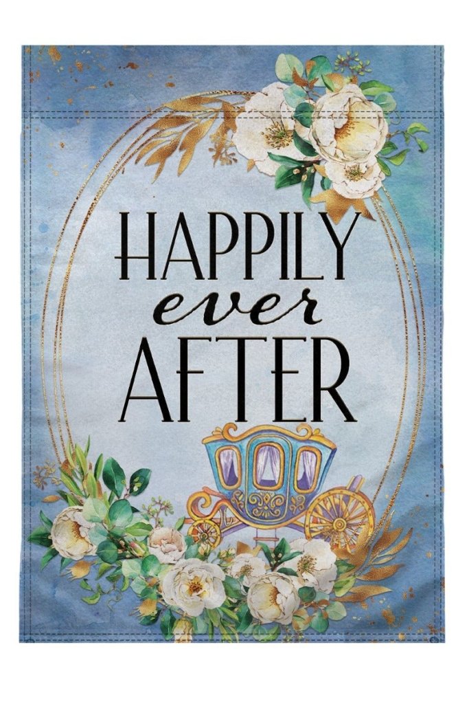 H&G Studios Happily Ever After (Fairy Tale) 12x18in Garden Flag - Flags Importer