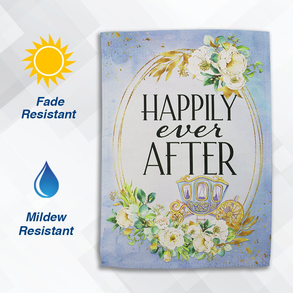 H&G Studios Happily Ever After (Fairy Tale) 12x18in Garden Flag - Flags Importer