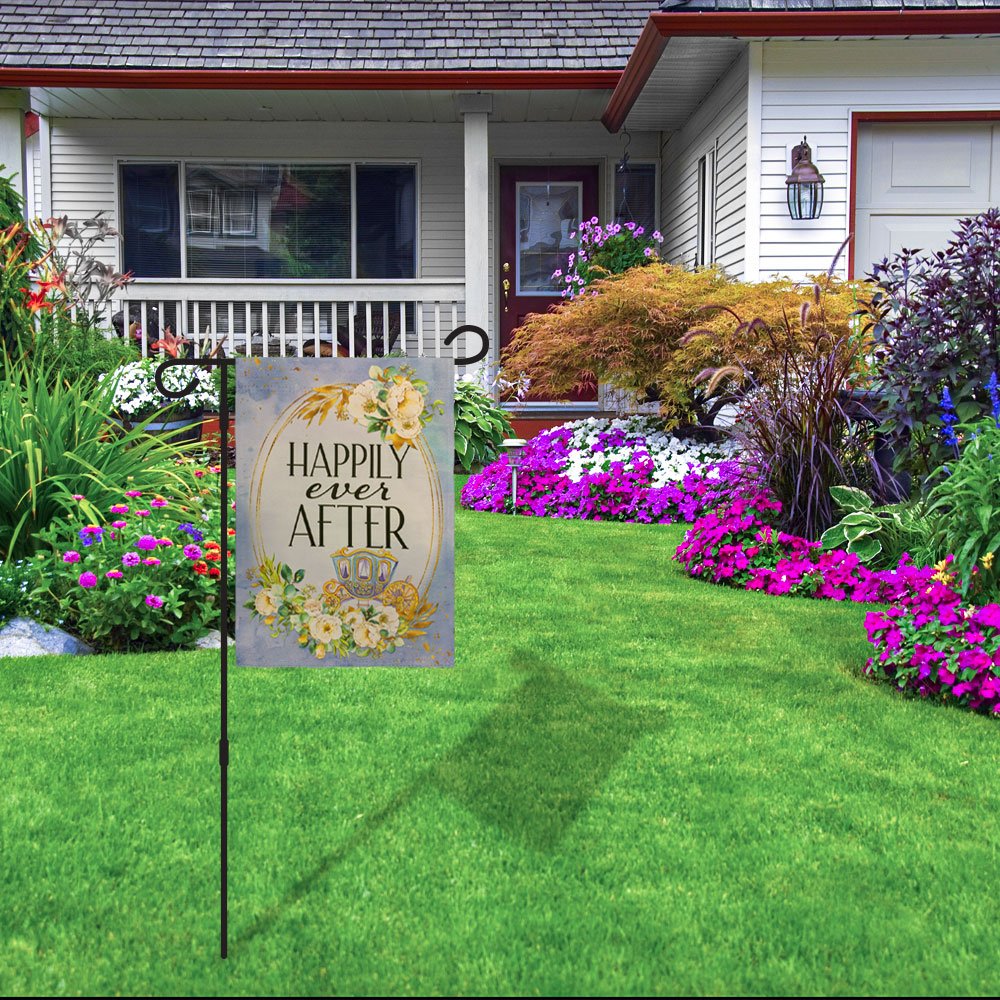 H&G Studios Happily Ever After (Fairy Tale) 12x18in Garden Flag - Flags Importer
