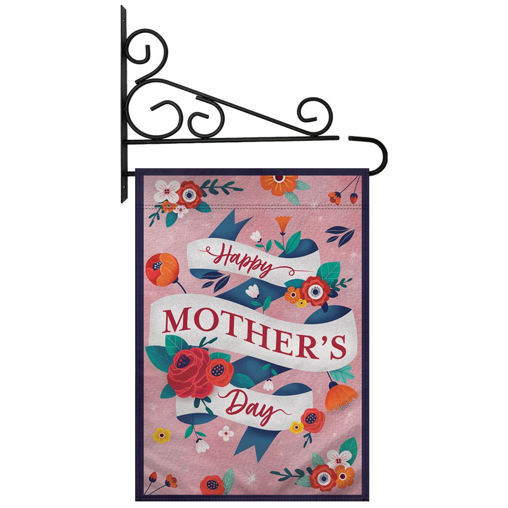 H&G Studios Happy Mother's Day (Pink) 12x18in Garden Flag - Flags Importer