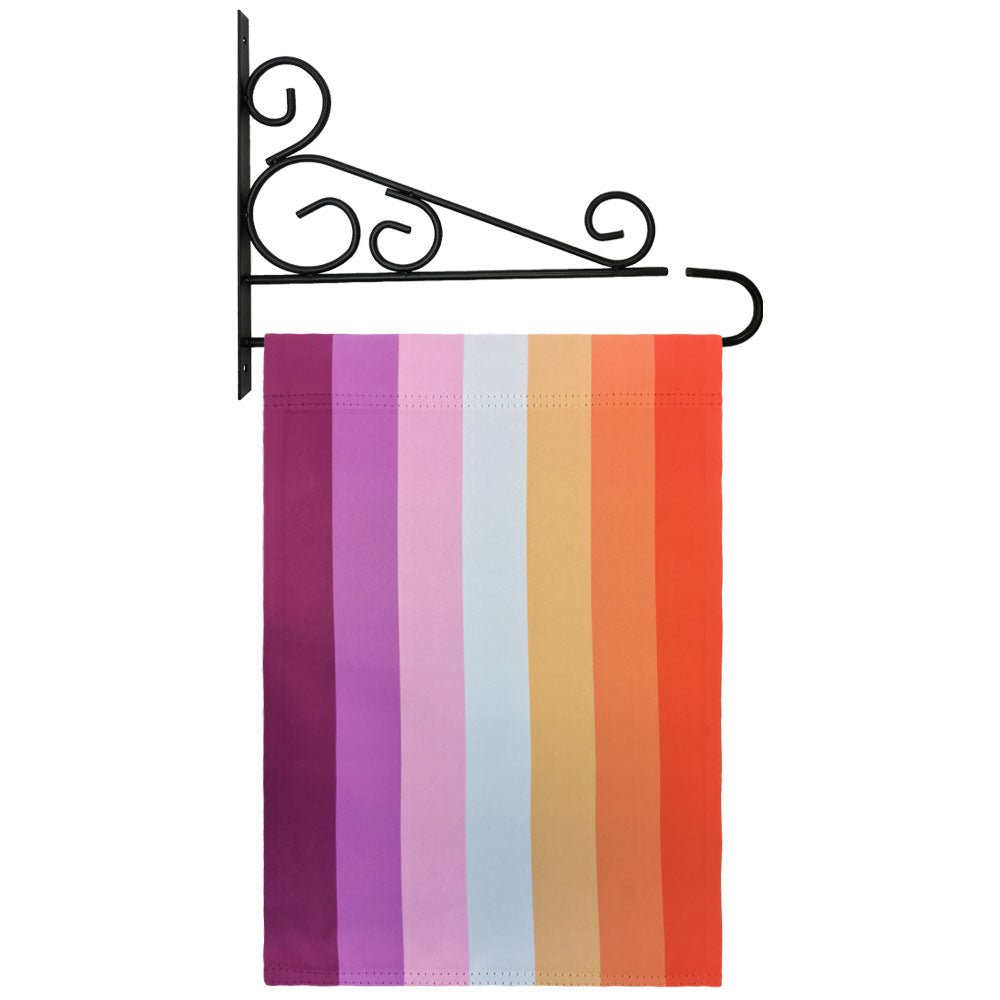 H&G Studios Lesbian (Sunset) 12x18in Garden Flag - Flags Importer