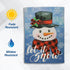 H&G Studios Let it Snow (Snowman) 12x18in Garden Flag - Flags Importer