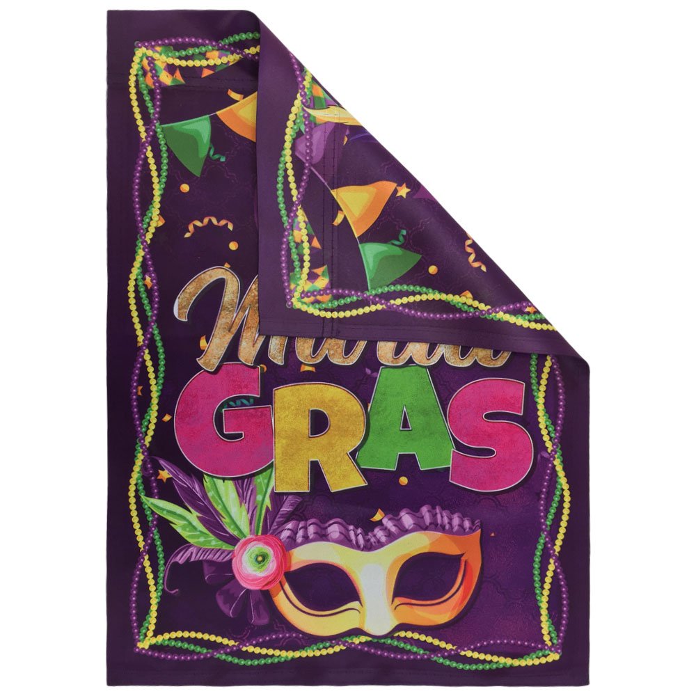 H&G Studios Mardi Gras (Carnival) 12x18in Garden Flag - Flags Importer