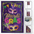 H&G Studios Mardi Gras (Carnival) 12x18in Garden Flag - Flags Importer