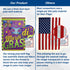 H&G Studios Mardi Gras (Jamboree) 12x18in Garden Flag - Flags Importer