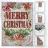 H&G Studios Merry Christmas (Holly) 12x18in Garden Flag - Flags Importer